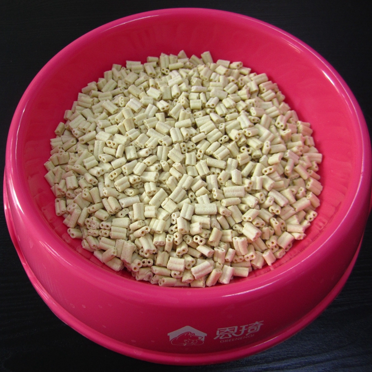 High quality Japanese Soybean Cat litter Double Hole